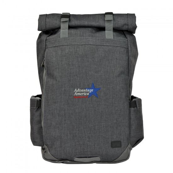 Millennium Roll-top Canvas Backpack by Duffelbags.com