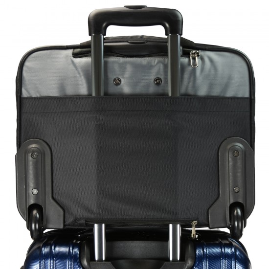 Techno-II Business Rolling Computer Brief Case by Duffelbags.com