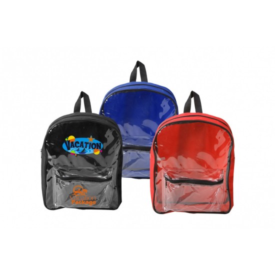 Columbia Clear PVC Backpack by Duffelbags.com