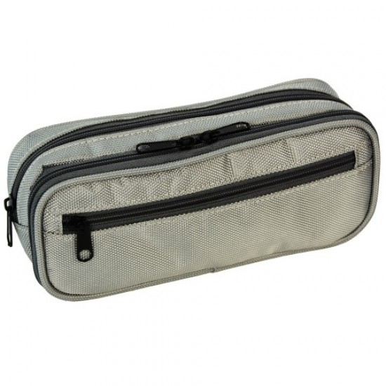 Double Zipper Utility & Accessories pouch by Duffelbags.com
