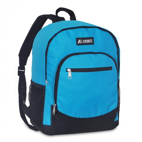 Casual Backpack w/ Side Mesh Pocket by Duffelbags.com