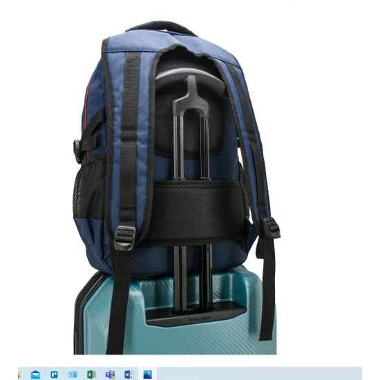 HEAVENS GATE – 19-Inch Backpack With Usb Port Charger by Duffelbags.com