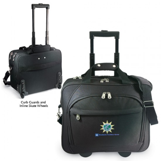 Embassy Plus Rolling Computer Briefcase by Duffelbags.com