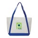 Felt Tote With Contrast Color Strap by Duffelbags.com
