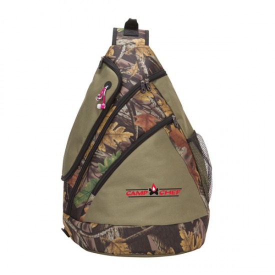 Camo Sling Tablet Backpack by Duffelbags.com