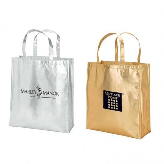Metallic Tote by Duffelbags.com