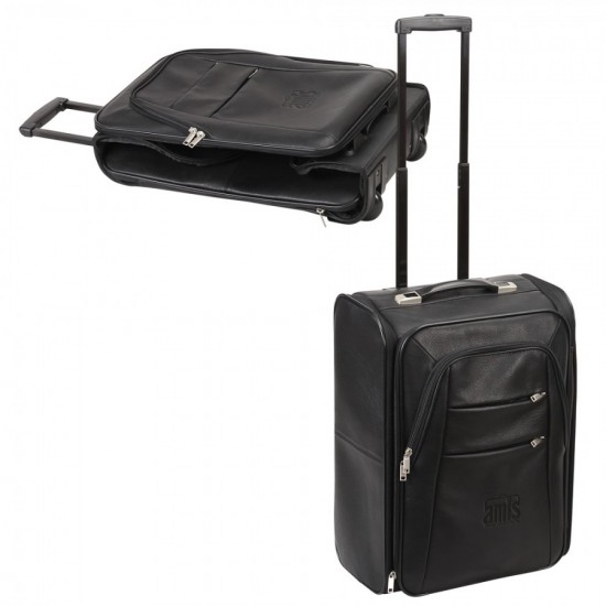 Leather Folding Luggage by Duffelbags.com