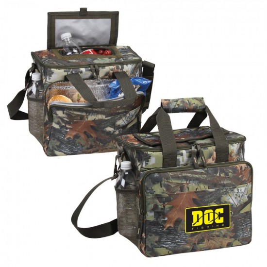 Outdoor 24-pack Camo Cooler Bag by Duffelbags.com