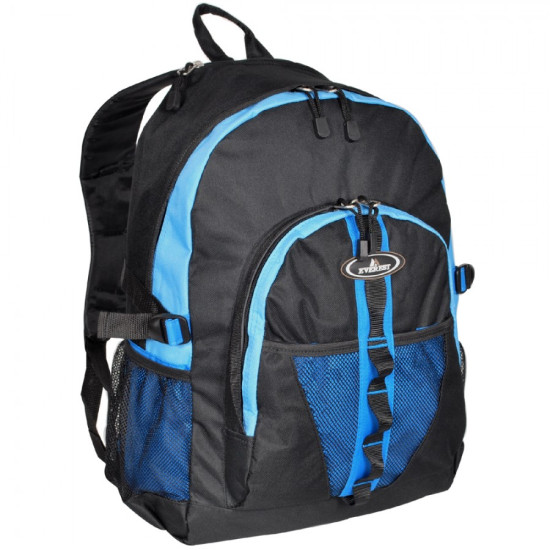 Backpack W/ Dual Mesh Pockets by Duffelbags.com