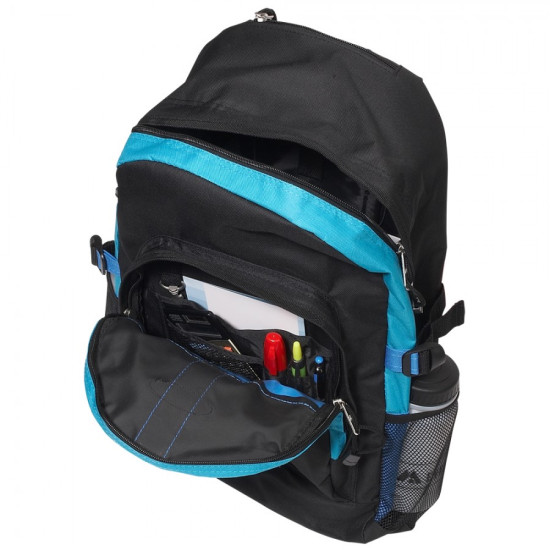 Backpack W/ Dual Mesh Pockets by Duffelbags.com