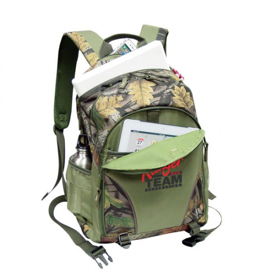 Spacious Camo Backpack by Duffelbags.com