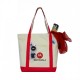Roomy Cotton Tote by Duffelbags.com