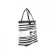 Striped Trendy Tote by Duffelbags.com