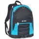 Two-Tone Backpack With Mesh Pockets by Duffelbags.com
