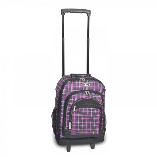 Wheeled Backpack With Pattern by Duffelbags.com