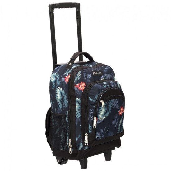 Wheeled Backpack With Pattern by Duffelbags.com