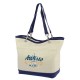 Canvas Mini Boat Tote Cooler Bag by Duffelbags.com