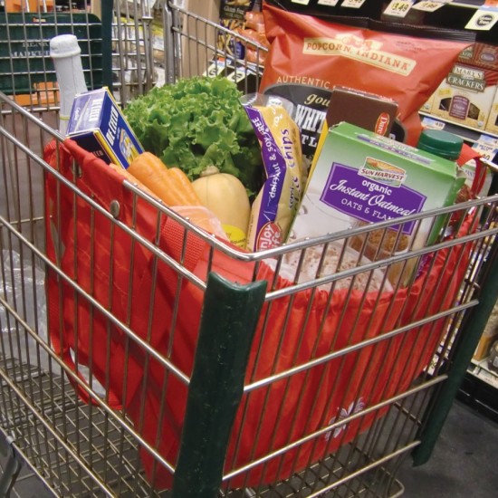 Reusable Grocery Cart Bag by Duffelbags.com