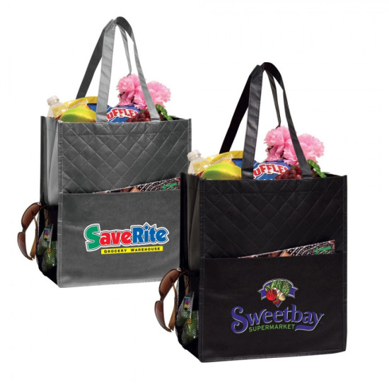 Quilted Tote by Dufflebags.com Quilted Tote by Duffelbags.com