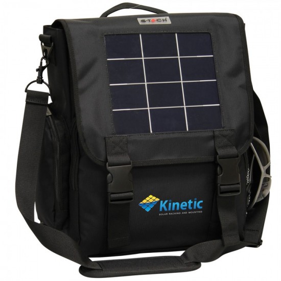 Solar Messenger/Backpack by Duffelbags.com
