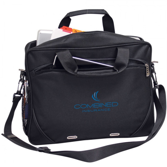 Slim Computer Briefcase by Dufflebags.com Slim Computer Briefcase by Duffelbags.com