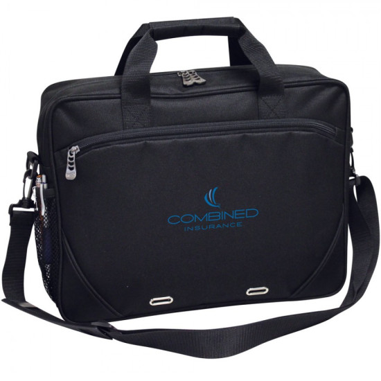 Slim Computer Briefcase by Dufflebags.com Slim Computer Briefcase by Duffelbags.com